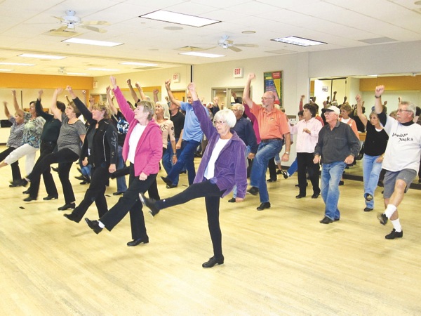 First joint rehearsal with both Hoofers and Hunks practicing together for upcoming 9th Annual Show in October. (Photos provided)