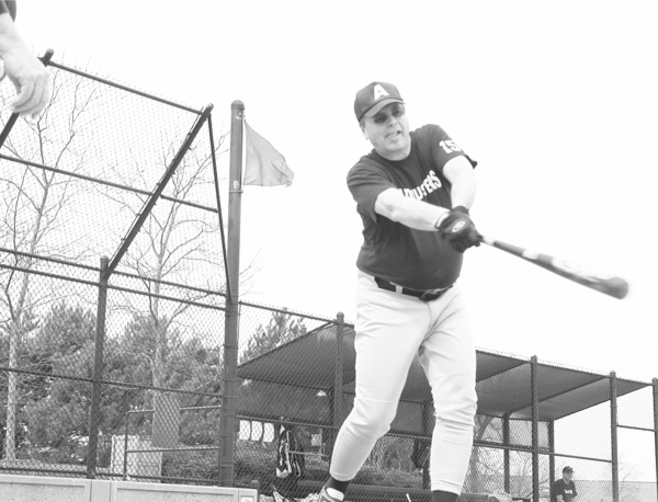 Above and below: Sun City softball teams get in a little preseason warm-ups before the 2010 season. (Sun Day File Photo)