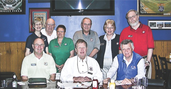 Members of the District Executive Committee gather for a picture during their May 4 meeting. (Photo provided)