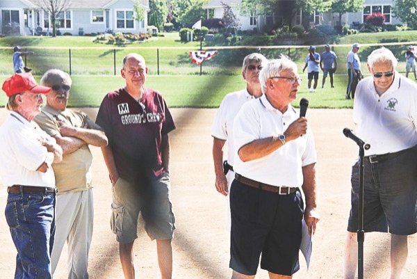 Opening day brought out plenty of spectators, Huntley dignitaries, and plenty of laughs. And all that before the hot dogs.