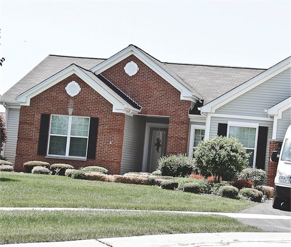 On the evening of Monday, May 26, Huntley police responded to reports of gun shots at this home on the 11000 block of Morning Glory Lane. (Photo by Hannah Sturtecky/Sun Day)