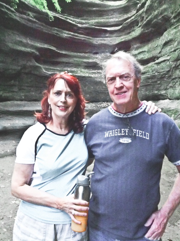 ￼Michael and Eileen Giltner at Starved Rock State Park. (Photo provided)