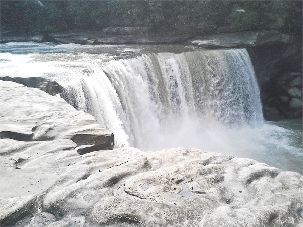 Cumberland Falls. (Photo provided by Michael and Eileen Giltner)