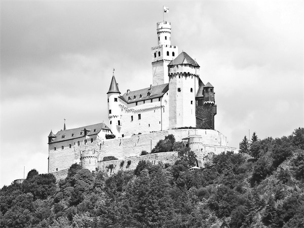 The Marksburg Castle is left virtually undamaged throughout its long life. (Photo provided)