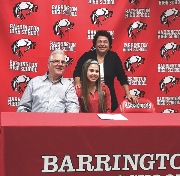 Marie and Mike Hasanov with their granddaughter Abby. (Photo provided)