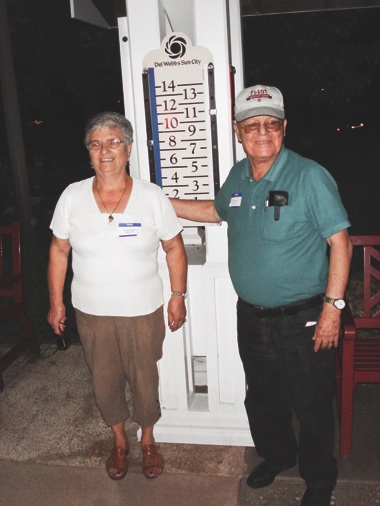 Tournament Grand Winners Josephine and Pete Sarulo. (Photos provided)