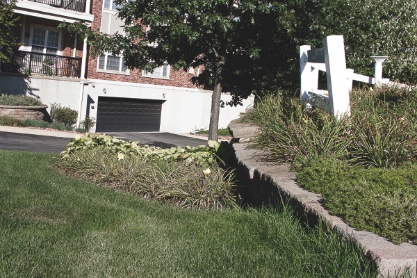 The retention wall cost will be $65,000, with the lowest bid offered by Landscape Concepts. (Photo by Chris LaPelusa/Sun Day)