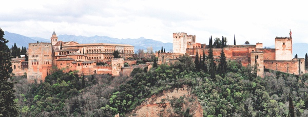 De la Alhambra in Granada, Andalusia.