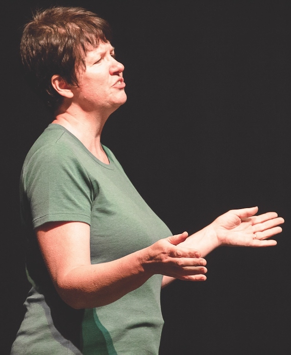 Cast member Janaan Rose rehearsing. (Photos by Tony Pratt/Sun Day)