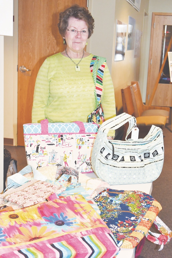 Quilter or textile artist? No matter what you call her, Beverly Kenny is a master at her craft. (Photo by Christine Such/Sun Day)