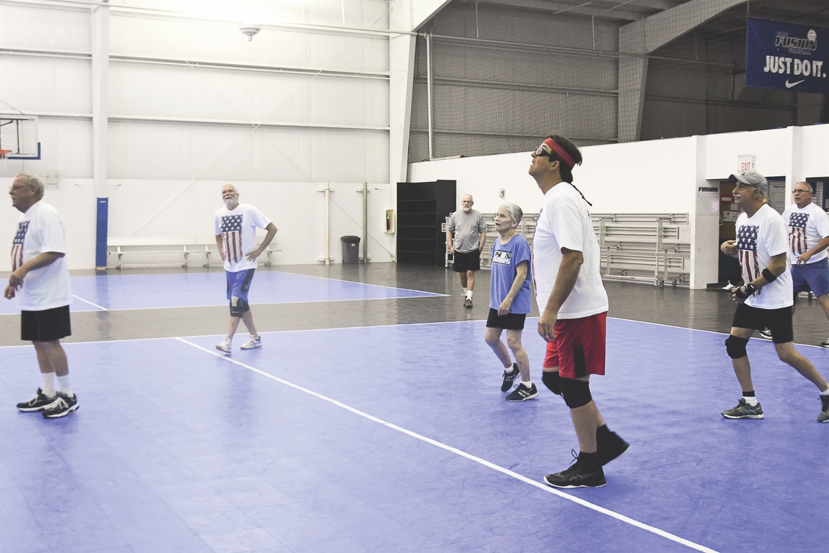 The Flyers practicing at Fusion Sports. (Photos by Christine Such/Sun Day)