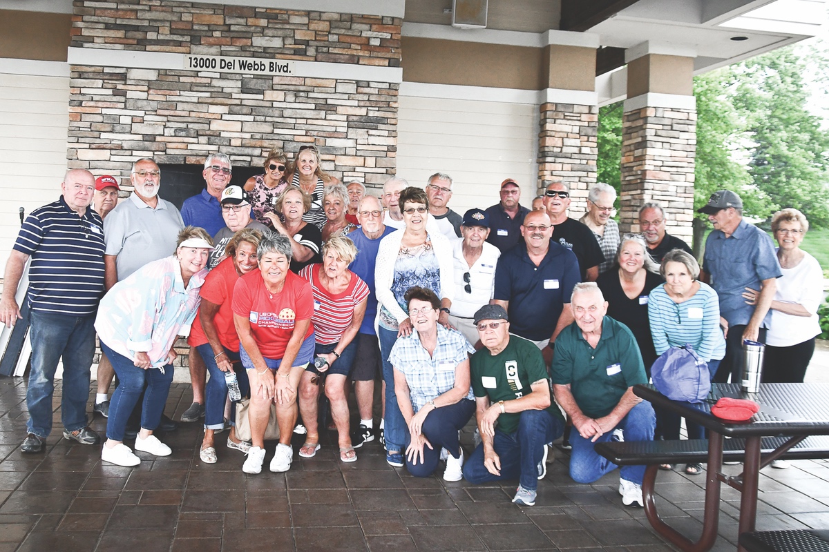 The ‘Cornhole’ Gang (or Bags Club) out for an afternoon of fun. (Photos by Christine Such/Sun Day)