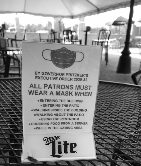 Like all other restaurants in Illinois, Huntley’s Parkside Pub was ordered to close its doors to indoor dining when the pandemic closure orders were issued. Since then, it’s been a constant learning experience, but with the help of the community, they have continued throughout. (Photo by Stew Cohen/Sun Day)