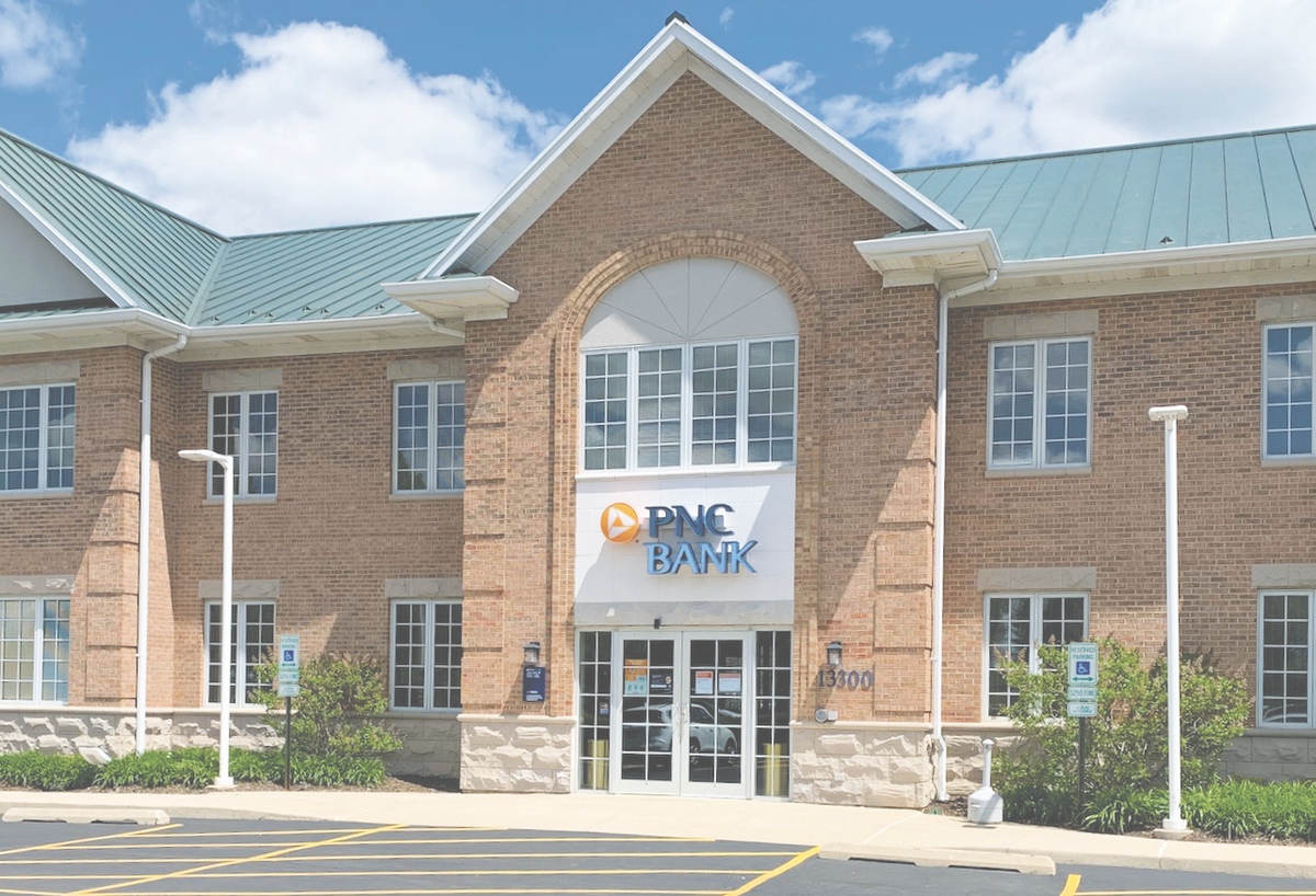 The PNC Bank branch on the south end of Huntley at 13300 Rt. 47 is set to close its doors in July. PNC acquired the National City Bank system in 2008. This location was renamed to PNC in 2010. (Photo by David Goode/Sun Day)