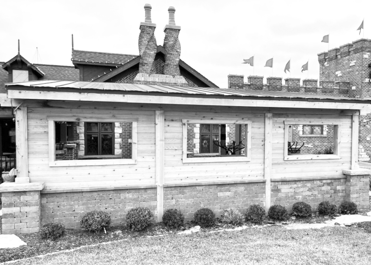 An example seen on Village Squire, which is also owned by Rookies owner Bob Karas, of what the proposed pergola at Rookies Bar & Grill in Huntley could look like. (Photo provided)