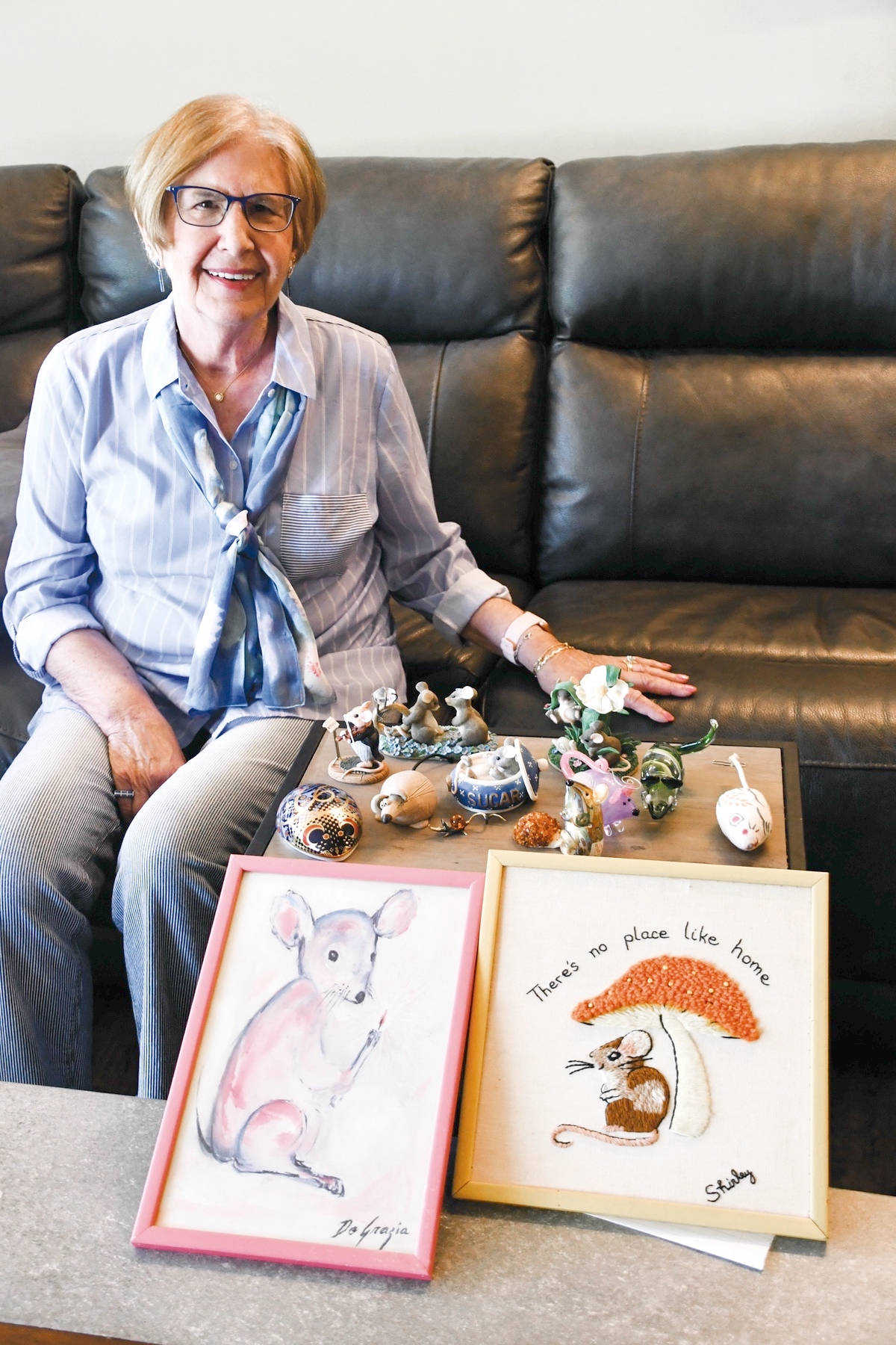 Shirley Kroot doesn’t mind a few mice her house. In fact, she collects them!