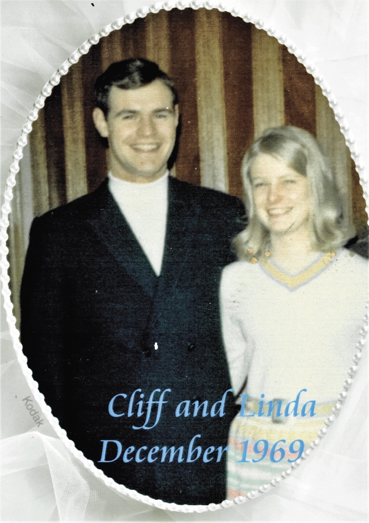 Cliff and Linda Dungey in 1969 as high school sweethearts. (Photo provided)
