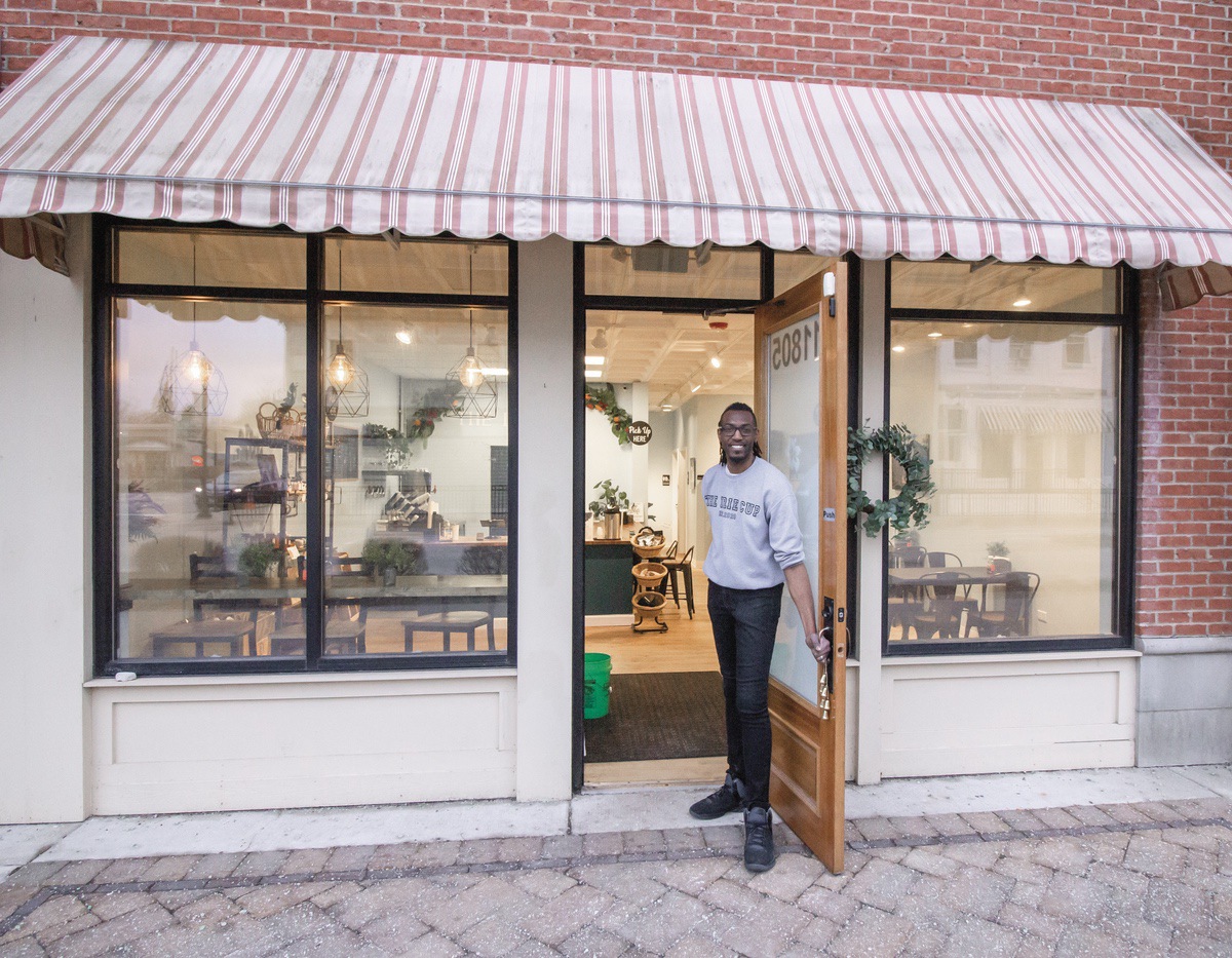 The Irie Cup now occupies the former Street Slice Pizza location in downtown Huntley. (Photo by Tony Pratt/My Sun Day News)