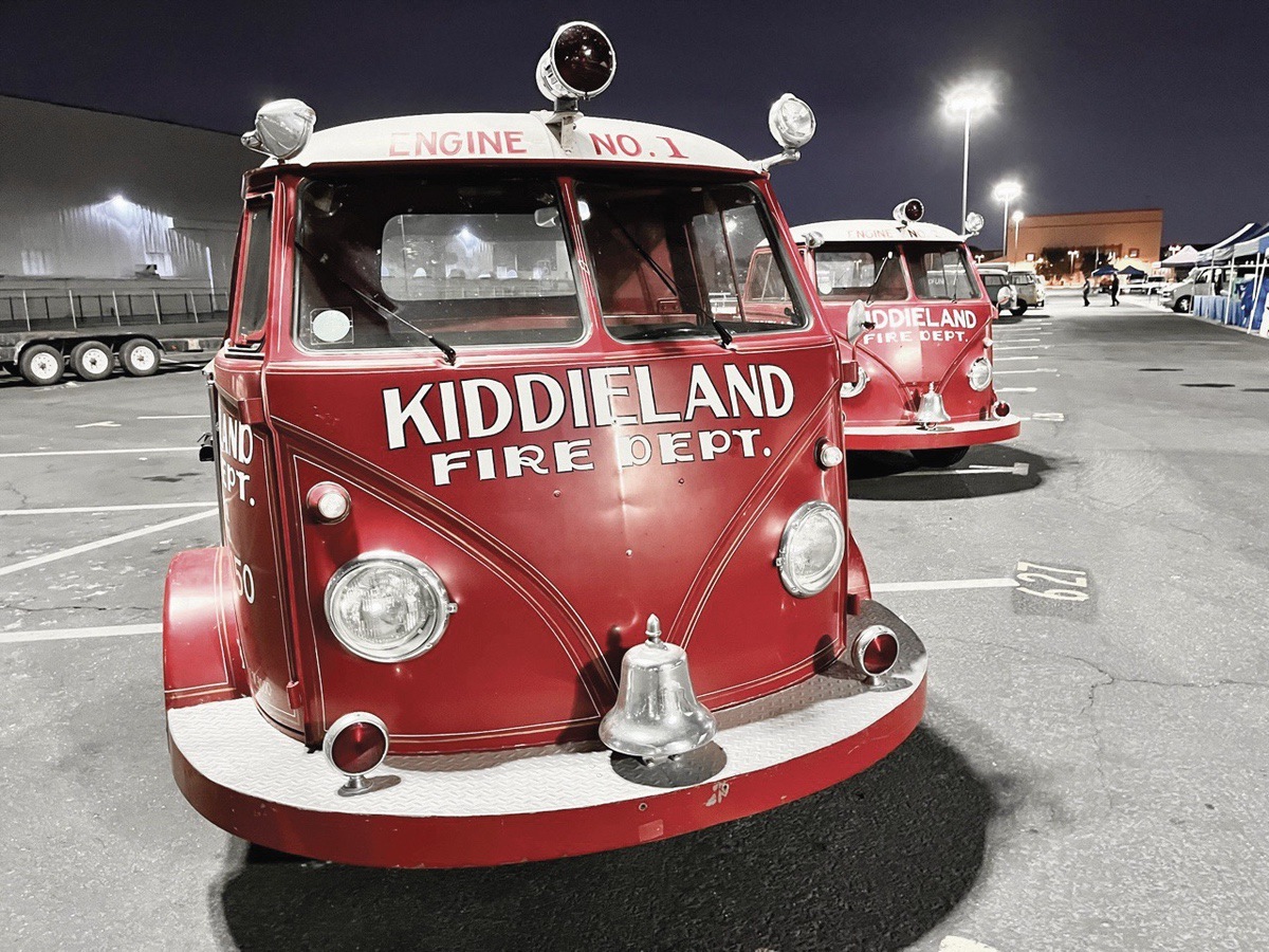Kiddie Land fire trucks. (Photos provided)
