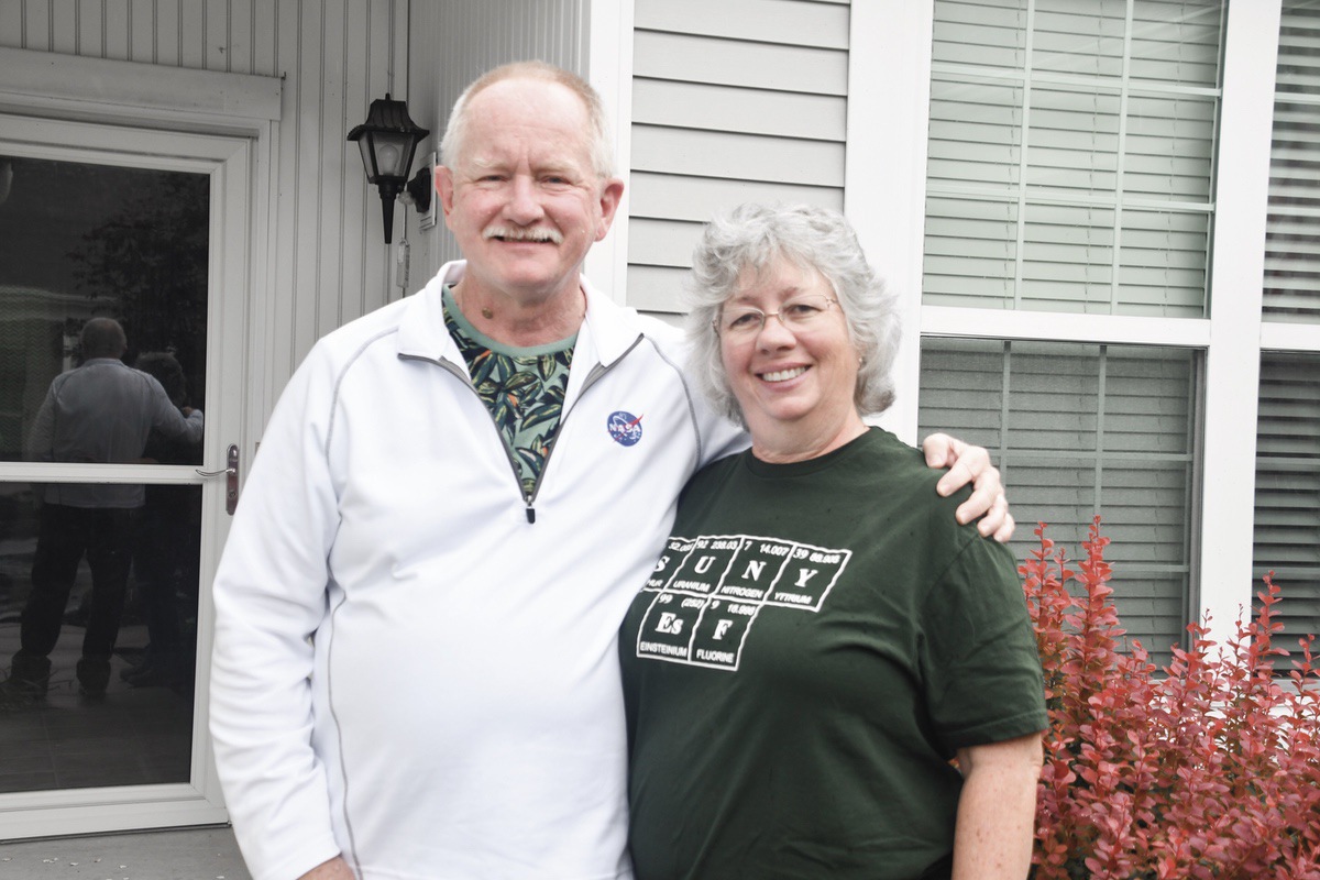 Rich and Kathy Allen spent their lives protecting our environment from radioactive material. (Photo by Christine Such/My Sun Day News)