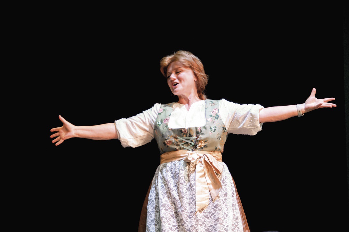 Cynthia Church rehearses her role as Maria in Sun City Theatre Companys upcoming performance of The Sound of Music. (Photos by Tony Pratt/My Sun Day News)