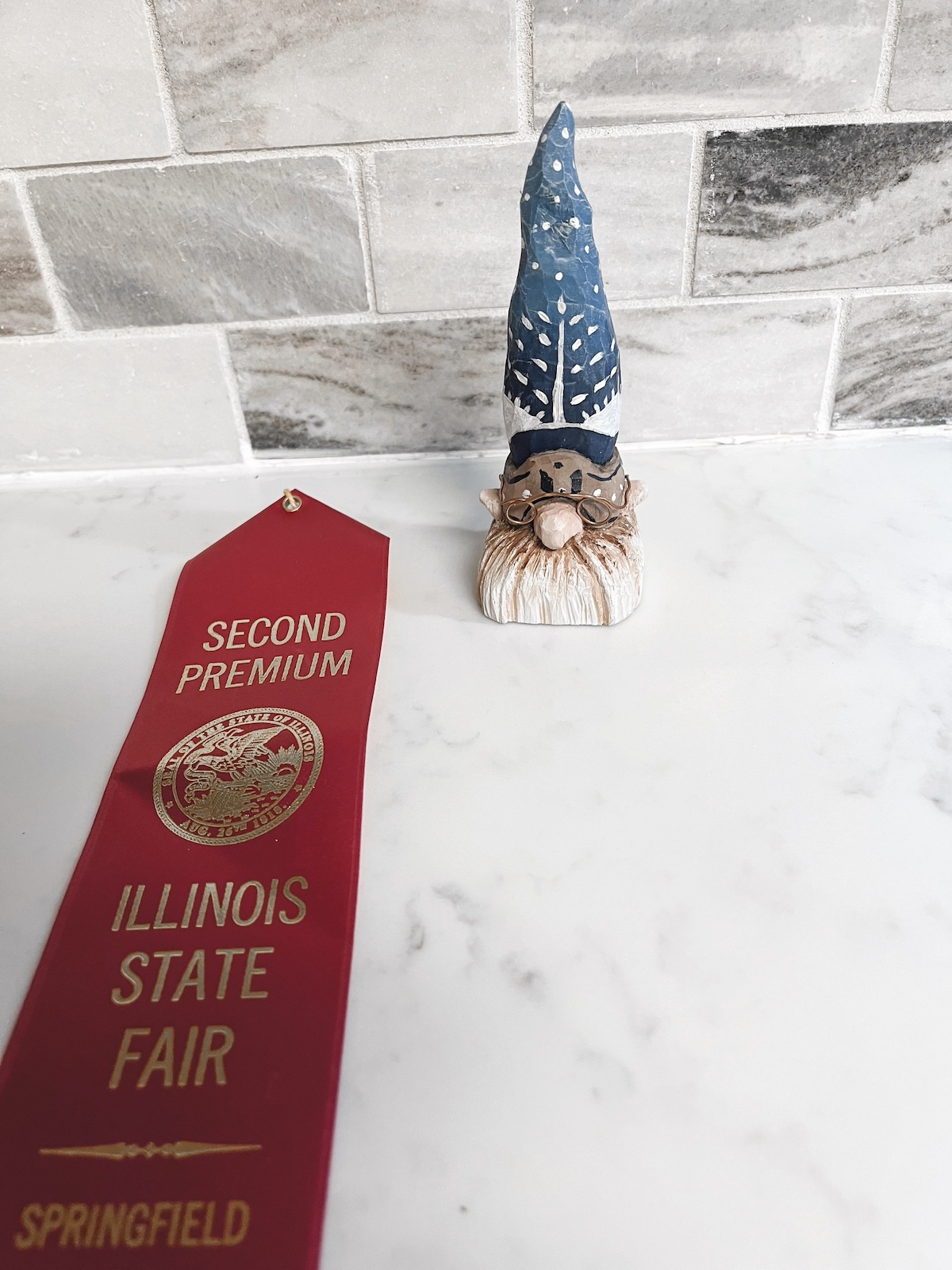 This gnome by Judy Escallier was another winner. (Photo provided)