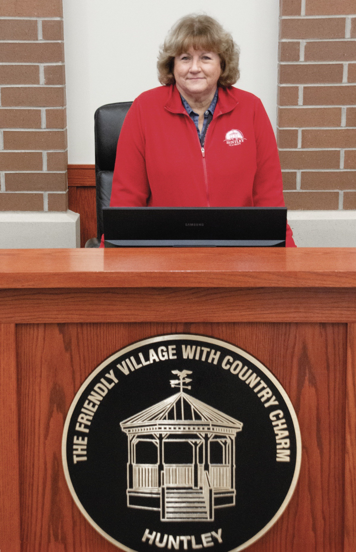 Barb Read, the executive assistant and events manager for the Village of Huntley retires after 44 working for municipalities. (Photo by Tony Pratt/My Sun Day News)