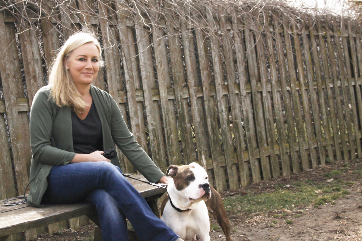 In college, Lesley Irwin responded to a call from a friend about a dog that had been thrown from a car. Irwin rescued the dog, named her Kiley, and from that moment on shifted to rescuing animals. Today, through Animal House Shelter, Irwin has rescued over 65,000 dogs and cats. (Photo by Chris LaPelusa/My Sun Day News)