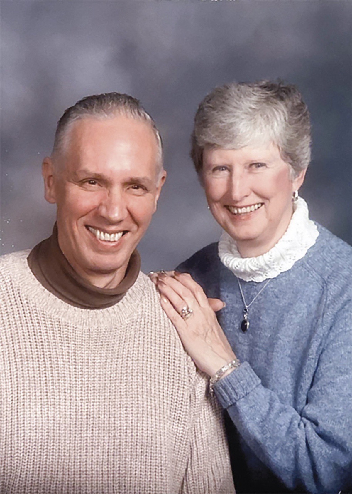 Only after many years living in Michigan did John and Mary Paule Bierlein learn they are relatives of Thomas Stillwell Huntley, Huntley’s founder, proving it is, indeed, a small world. (Photo provided)