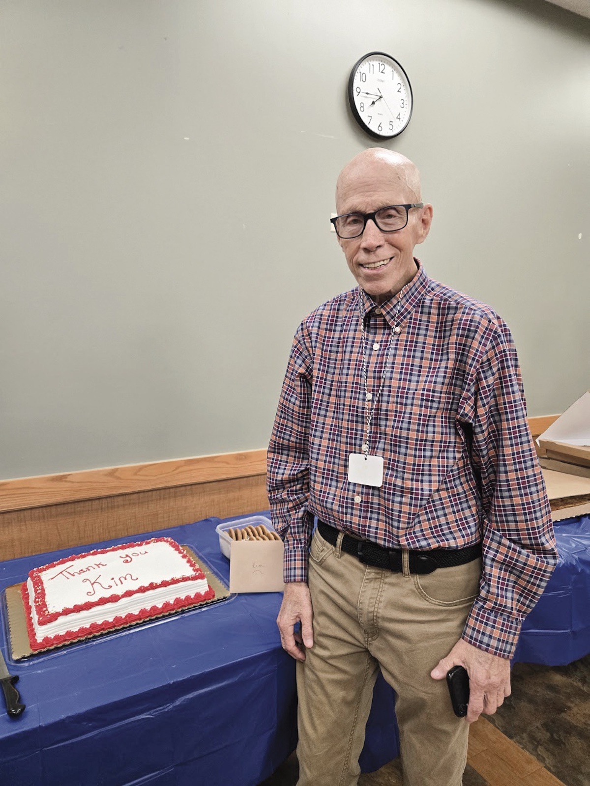 Kim Fischer celebrating 20 years of dedicated service to Neighborhood 4. (Photo provided)