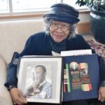 For two decades, former teacher and Sun City resident Gloria Readus has kept Black history alive in the community every January with her Black History Month displays in the Lodge. (Photo by Christine Such/My Sun Day News)