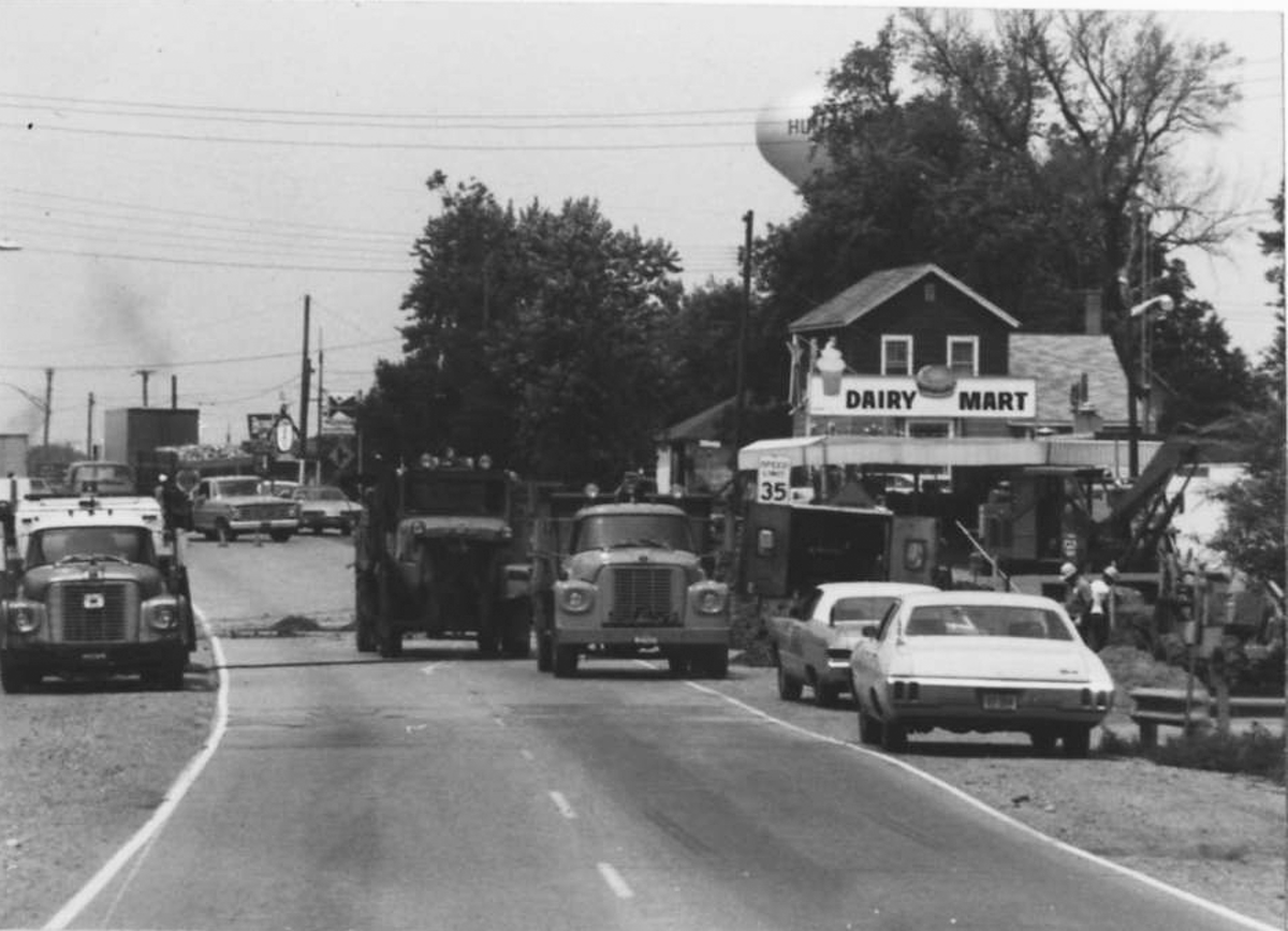 North on Rt. 47 and Dairy Mart