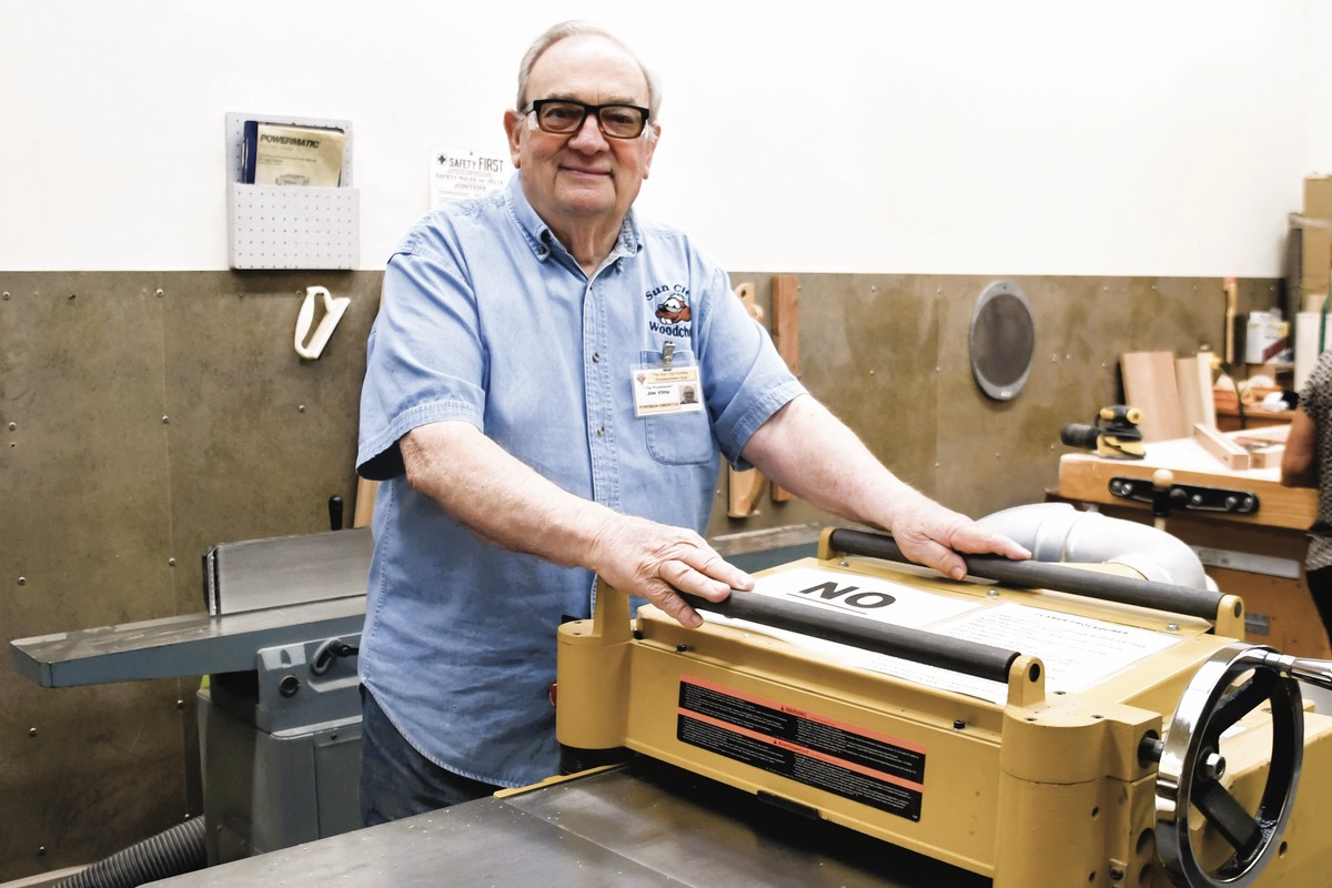Jim Vitte is one half of the “Jim & Jim” team that help keep the Woodchucks running smoothly. (Photo by Christine Such/My Sun Day News)